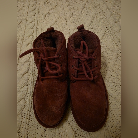 UGG Men's Brown Suede Shoes - Picture 1 of 8